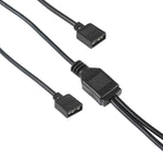 Cavo di prolunga di raffreddamento per PC AURA RGB a 3 pin 5 V da 1 a 2 per Asus, 1 to 2