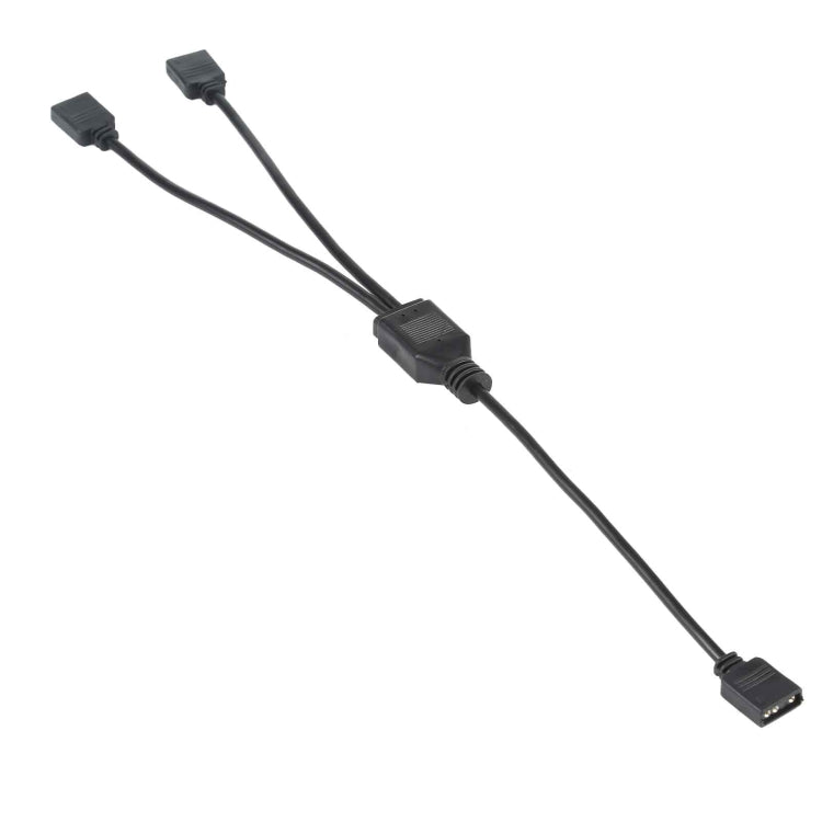 Cavo di prolunga di raffreddamento per PC AURA RGB a 3 pin 5 V da 1 a 2 per Asus, 1 to 2