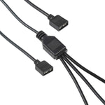 Cavo prolunga di raffreddamento PC AURA RGB a 3 pin 5 V da 1 a 3 per Asus, 1 to 3