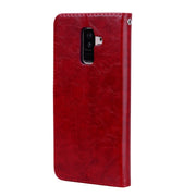 Custodia portafoglio in pelle per Galaxy A6 Plus 2018