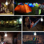 Sistema generazione energia solare 20W con batteria e luci LED