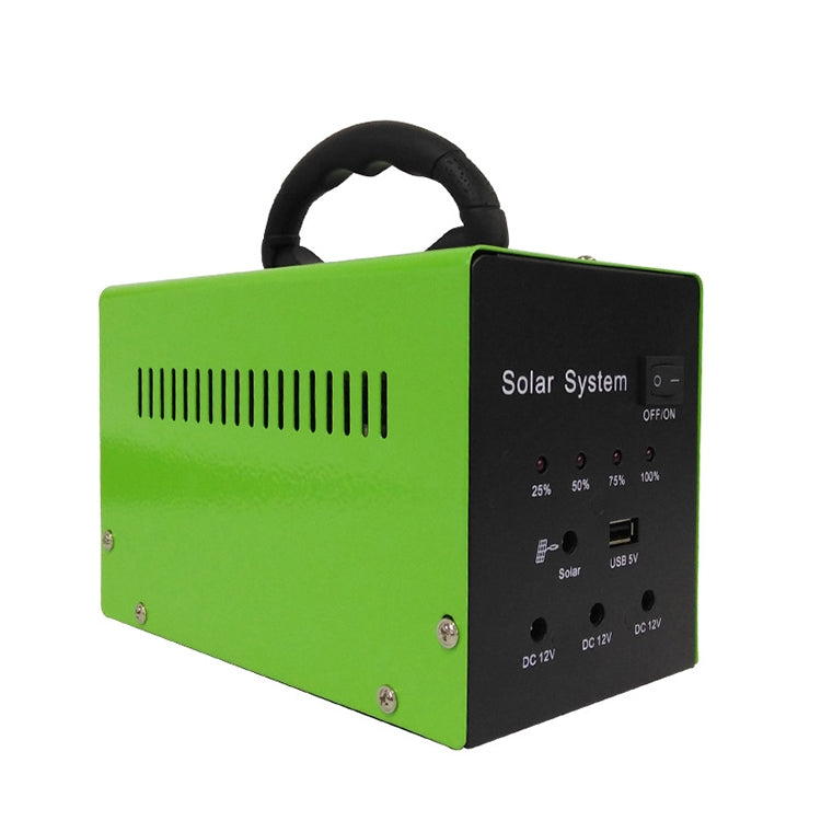 Sistema generazione energia solare 30W per uso domestico