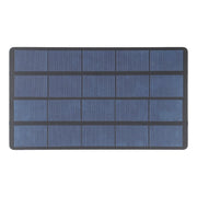 Cella del modulo del pannello solare della batteria Sun Power fai da te 5V 3W 600mAh, dimensioni: 110 x 190 mm, 5V 3W 600mAh 110 x 190mm