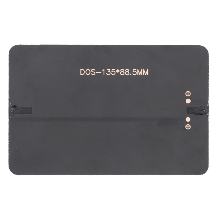 Cella modulo pannello solare 5,5V 1,5W 290mAh 135x88,5mm