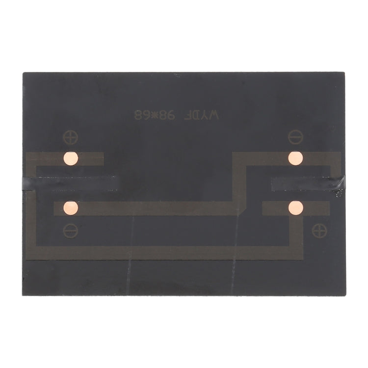 Cella del modulo del pannello solare della batteria Sun Power fai da te da 5 V 1,2 W 200 mAh, dimensioni: 98 x 68 mm, 5V 1.2W 200mAh 98 x 68mm