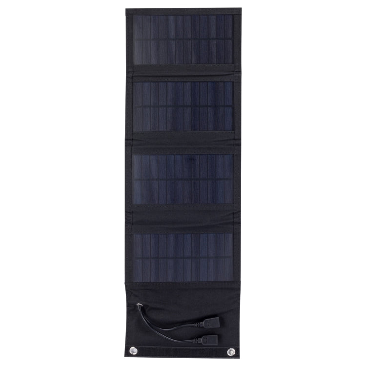 Caricatore solare pieghevole 7W con doppia porta USB 5V
