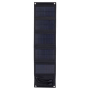 Caricatore da esterno per pannello solare pieghevole in silicio monocristallino da 10 W con doppie porte USB da 5 V, 10W