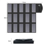 Caricabatterie solare portatile 100W 18V ALLPOWERS
