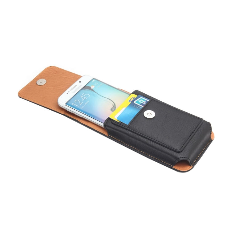 Custodia portafoglio in pelle per Galaxy S7 e S6 Edge