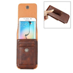 Custodia portafoglio in pelle per Galaxy S7 e S6 Edge
