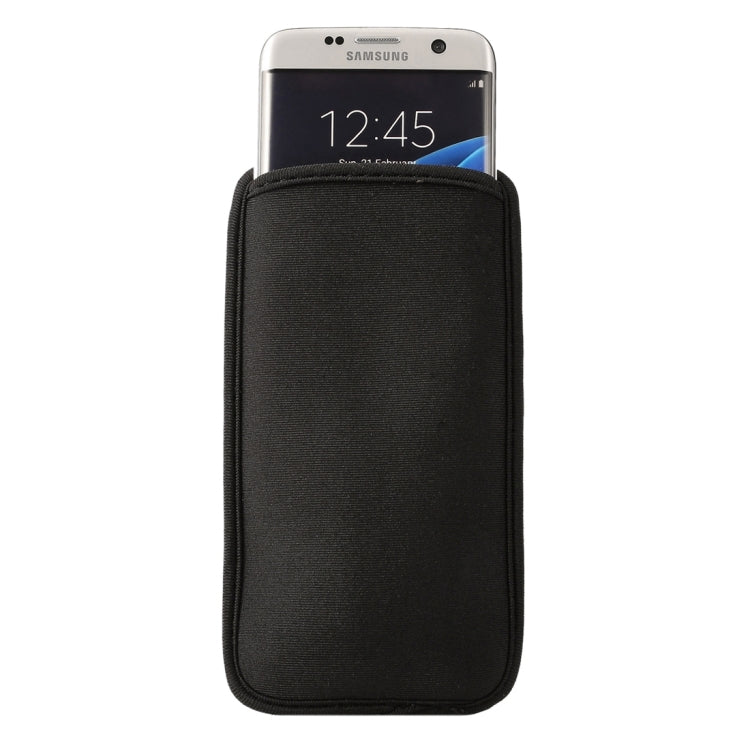Borsa per cellulare in neoprene per Galaxy S9 / S8 / S7 Edge / G935 e S6 Edge / G925, dimensioni: 9,0 * 16,5 cm