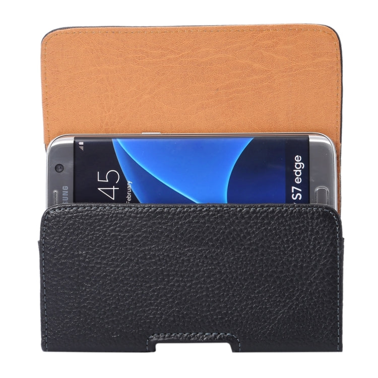 Custodia portafoglio in pelle con chiusura verticale per Galaxy S