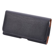 Custodia portafoglio in pelle con chiusura verticale per Galaxy S