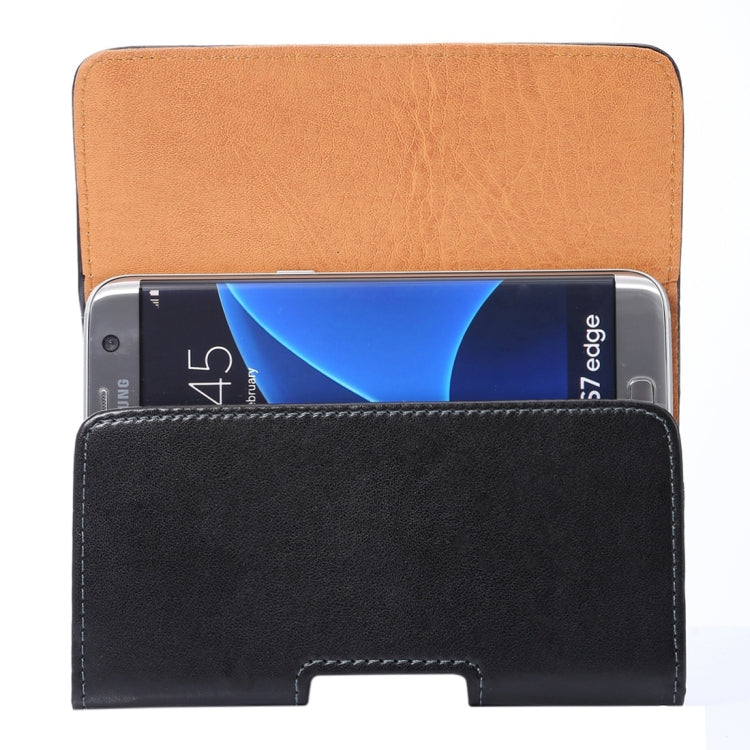 Custodia in pelle per Samsung Galaxy S7 Edge con marsupio