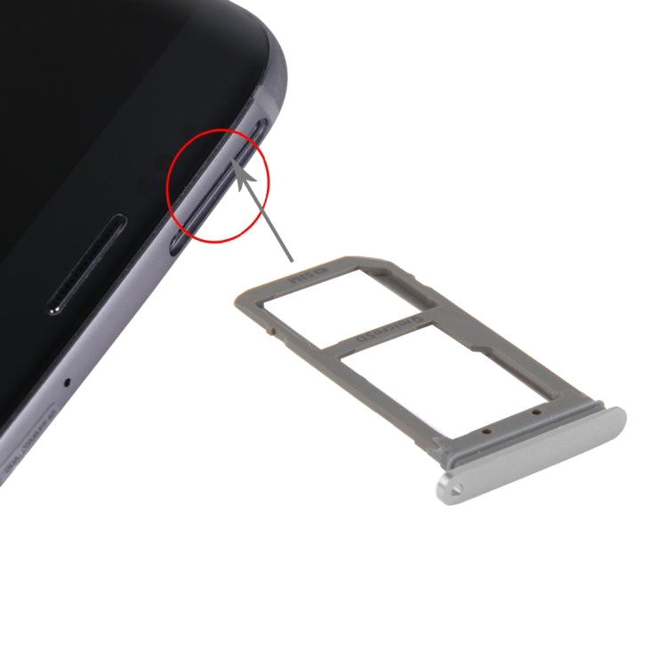 For Galaxy S7 Edge / G935 SIM Card Tray and Micro SD Card Tray, For Samsung Galaxy S7 Edge, For Samsung Galaxy S7 Edge / G935, For Galaxy S7 Edge