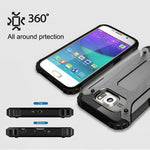 Custodia combinata TPU + PC per Samsung Galaxy S6 G920