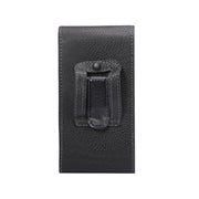 Custodia marsupio in pelle per Galaxy S7 Edge nero