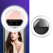 RK34 Luce di riempimento flash ricaricabile con clip per selfie