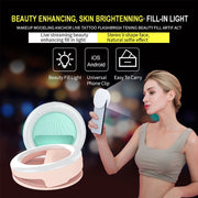 RK34 Luce di riempimento flash ricaricabile con clip per selfie