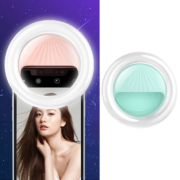 RK34 Luce di riempimento flash per selfie di bellezza ricaricabile con clip per selfie