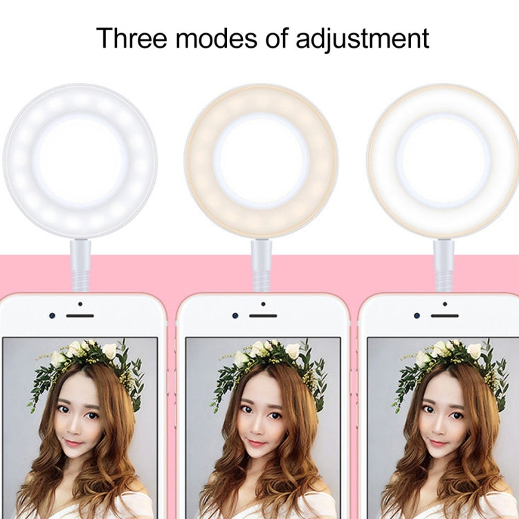 Clip microfono con supporto smartphone 5,5-8,8 cm
