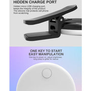 Luce LED portatile per smartphone con batteria 100mAh