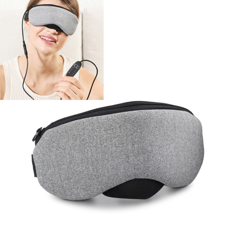 Maschera per gli occhi per il sonno con vapore riscaldante con ricarica USB