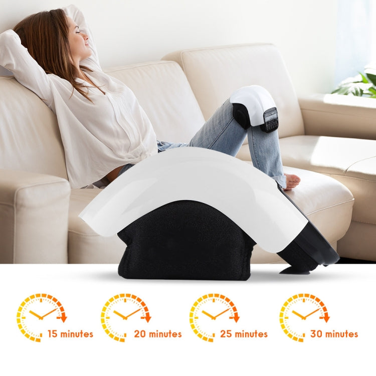 Dispositivo per fisioterapia massaggiatore per ginocchio con impacco caldo a infrarossi intelligente, Style 2