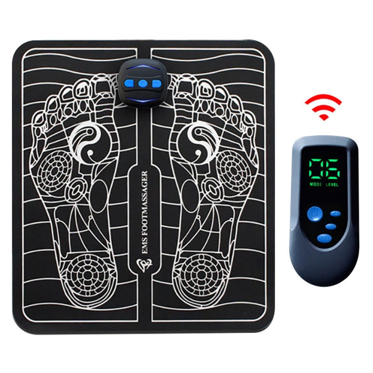 EMS Ricaricabile Macchina per Massaggio ai Piedi con Cuscinetto per Piedi Terapia Fisica con Controllo Remoto, Foot Pad Physical Therapy