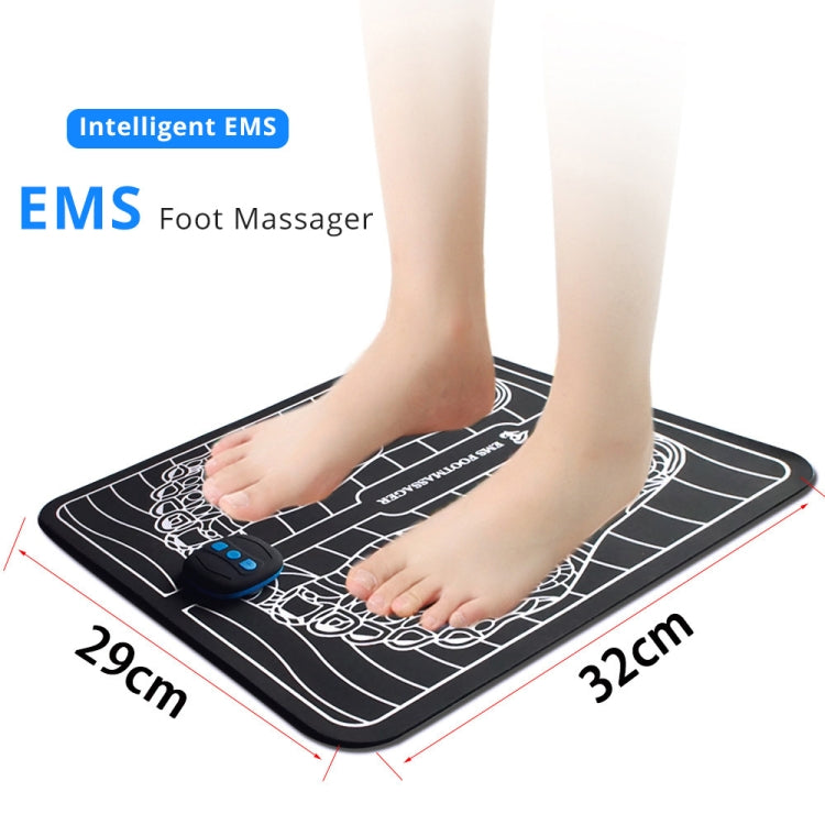 EMS Ricaricabile Macchina per Massaggio ai Piedi con Cuscinetto per Piedi Terapia Fisica con Controllo Remoto, Foot Pad Physical Therapy