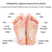 EMS Microcorrente Smart Foot Pad Massaggio plantare Terapia fisica (versione ricaricabile), Rechargeable Version