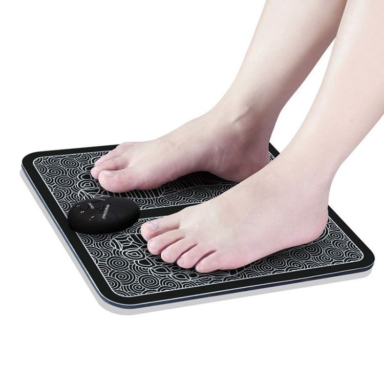 EMS Microcorrente Smart Foot Pad Massaggio plantare Terapia fisica (Versione a batteria), Battery Version