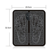 EMS Microcorrente Smart Foot Pad Massaggio plantare Terapia fisica (Versione a batteria), Battery Version