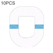 10 PZ 046 Adesivo Invisibile Trasparente Toppa Adesiva Fissa Antiscivolo Antigoccia, 10 PCS (Transparent )