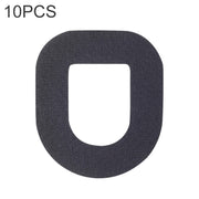 10 PZ 047 Toppa adesiva sportiva per uomo donna Adesivo antiscivolo traspirante che assorbe il sudore, 10 PCS (Flesh Color), 10 PCS (Black)