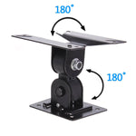 Supporto a muro per TV LED LCD 14-24'' inclinabile nero