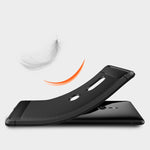 Custodia TPU fibra di carbonio per Sony Xperia XZ3