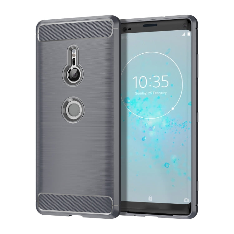 Custodia TPU fibra di carbonio per Sony Xperia XZ3