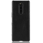 Custodia antiurto per PC + PU con texture coccodrillo per Sony Xperia 1, Sony Xperia 1, For Sony Xperia 1