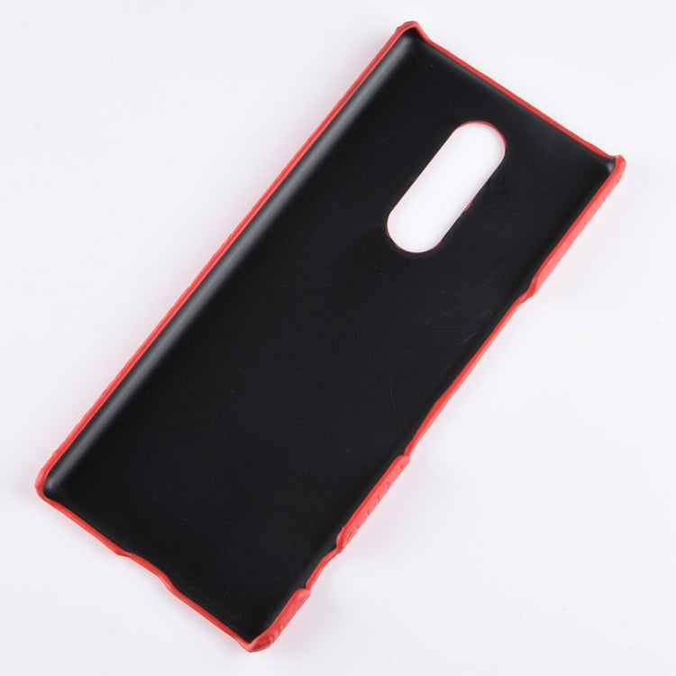 Custodia antiurto per PC + PU con texture coccodrillo per Sony Xperia 1, Sony Xperia 1, For Sony Xperia 1
