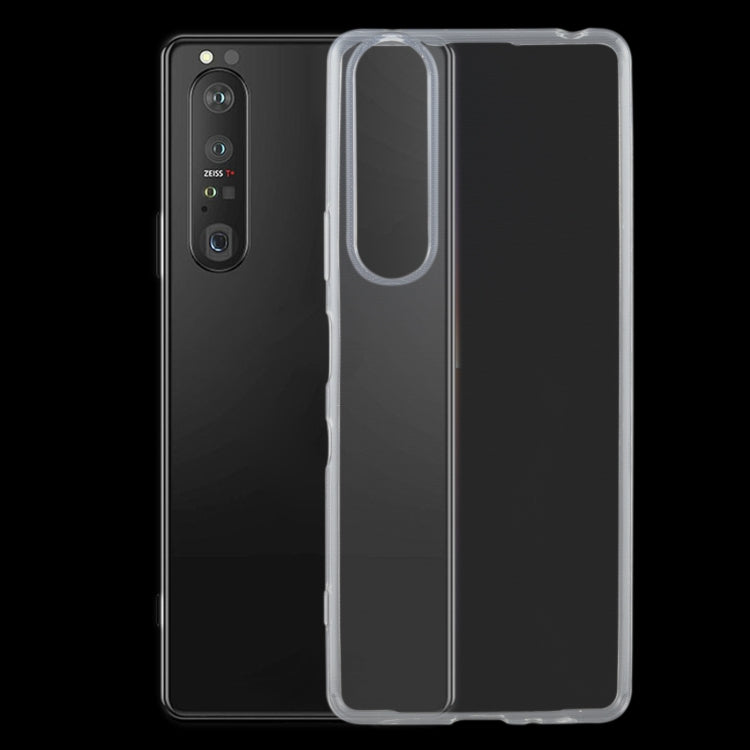 Custodia TPU trasparente ultrasottile per Sony Xperia 1 III