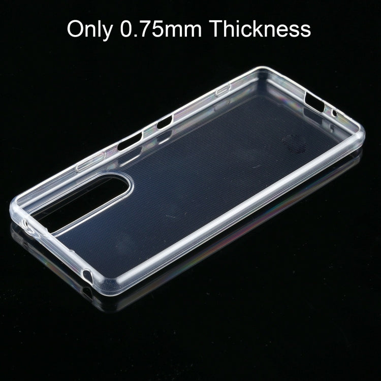 Custodia TPU trasparente ultrasottile per Sony Xperia 1 III