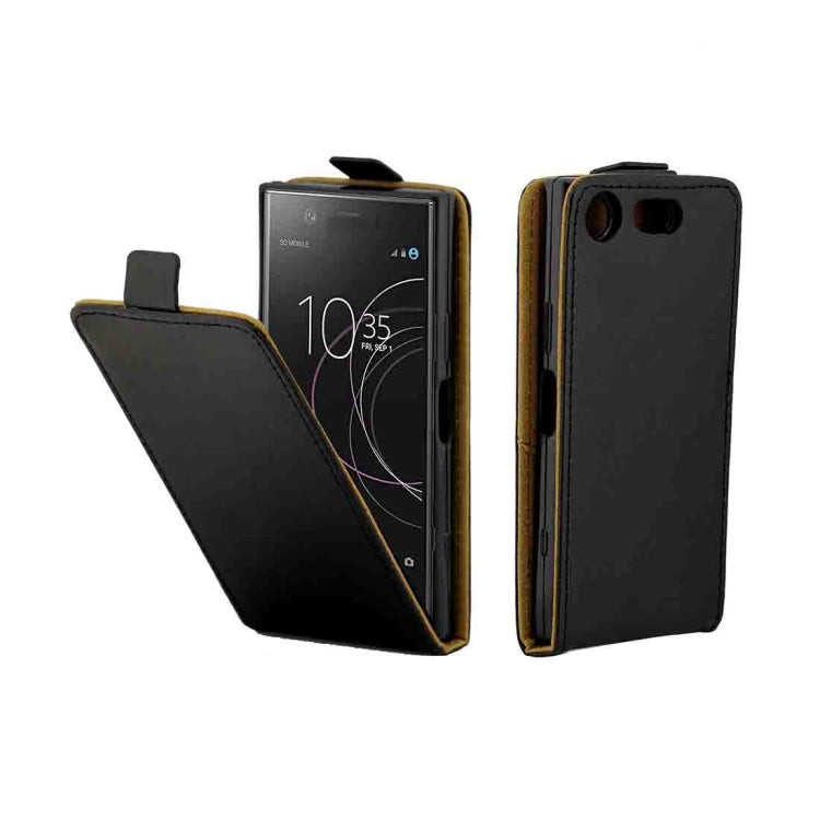 Custodia posteriore in pelle per Sony Xperia XZ1 Compact