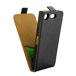 Custodia posteriore in pelle per Sony Xperia XZ1 Compact