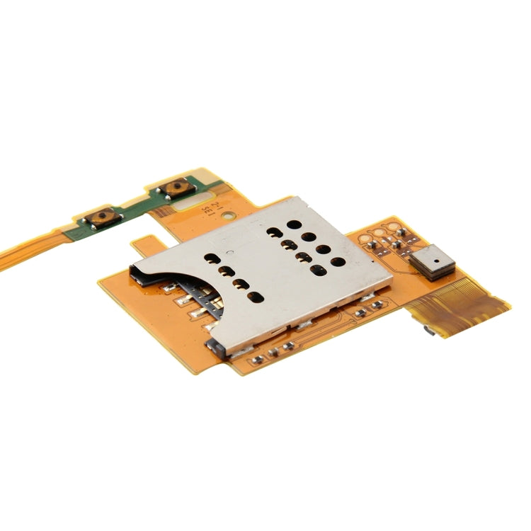 SIM Card Flex Cable for Sony Ericsson Xperia Pro MK16i MK16, For Ericsson MK16i