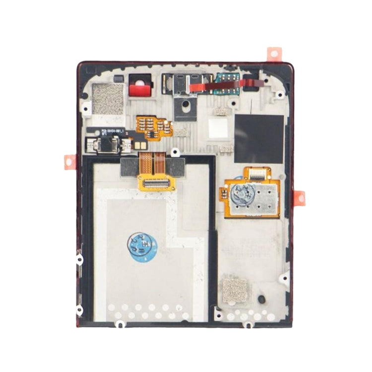 Schermo LCD e digitalizzatore assemblato completo con cornice per BlackBerry P9983, BlackBerry P9983