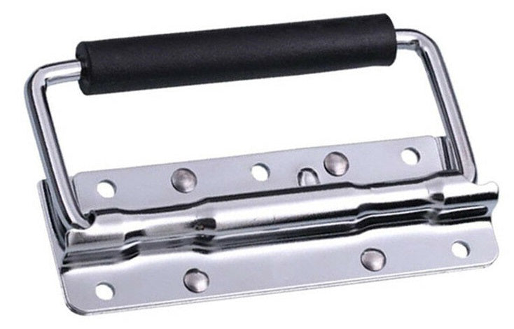 Maniglia a molla in metallo per flightcase o cassa 12x3.5cm