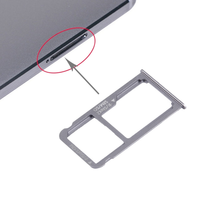 For Huawei Mate 8 Nano SIM + Micro SD / Nano SIM Card Tray, For Huawei Mate 8