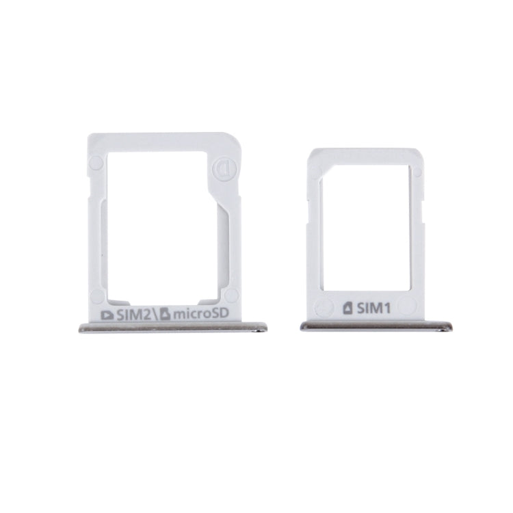 For Galaxy E5 (Dual SIM Version) SIM Card Tray + Micro SD / SIM Card Tray, For Samsung Galaxy E5