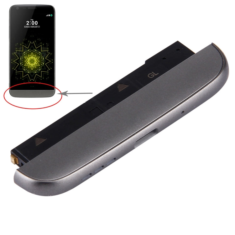 Modulo inferiore (dock di ricarica + microfono + cicalino altoparlante) per LG G5 / H840 / H850 / H845 / H830, For LG G5 / H840